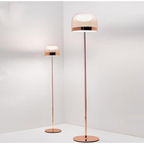 Modern Luxury Floor Lamp For Living Room Decoration Study Nordic Glass Led Stand Lamps Home Decor Bedroom Bedside Standing Light