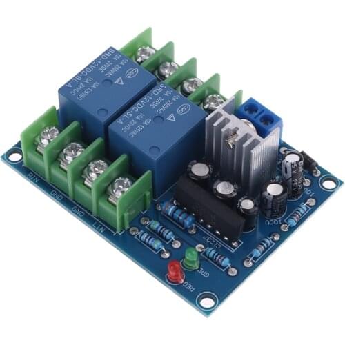 Power Amplifier Speaker Protection Circuit Board 2.1 Three-Channel High-Power Relay Module Start Delay Protection