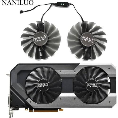 GAA8S2U FD10015H12S DC12V 0.45A for EMTek PALIT GTX 1070 GTX1070 Super JetStream Graphics card cooling fan