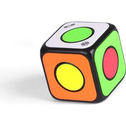 Qiyi 1x1 Magic Speed Cube Easy Turning Smooth Play Delicate Puzzle Cube Toy For Kids