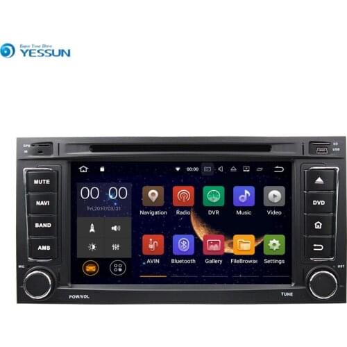 Yessun For VW TOUAREG 2002~2010 Android Multimedia Player System Car Radio Stereo GPS Navigation Audio Video