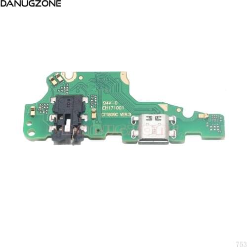 USB Charging Dock Port Connector Charge Board Earphone Audio Jack Flex Cable For Huawei Mate 10 Lite Mate10 / NOVA 2i