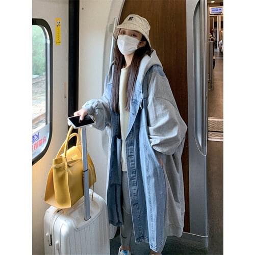 ZHANGKUNLIN Womens Denim Coats China