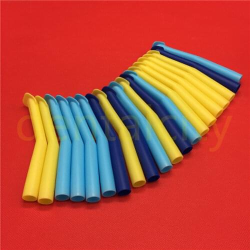 50pcs/20pcs Dental High Volume Suction Tips Duckbill Evacuation Tips 16mm