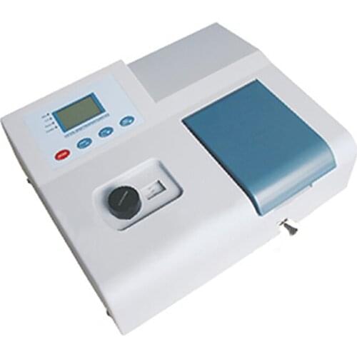 721 Ultraviolet Visible Spectrophotometer Wavelength Range 350-1020nm Digital Lab Spectrophotometer Tungsten Lamp Lab Equipment