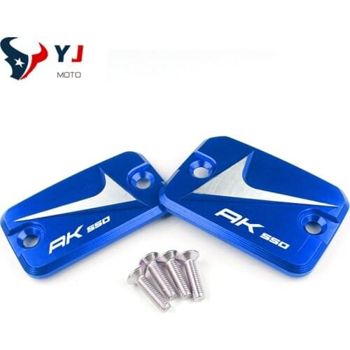 For KYMCO AK550 AK 550 2017 2018 2019 High Quality Motorcycle Accessorie CNC Aluminum Front Brake Fluid Reservoir Cover Fuel Cap