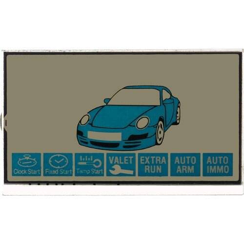 B9 LCD Display Screen for Two Way Car Remote Controller Start Stop Alarm System Universal Car Accessories 4cm x 2.5cm x 0.2cm