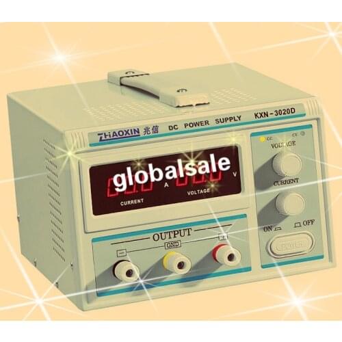 FREE SHIPPING 30V 20A LED KXN-3020D High-Power Switching Variable DC Power Supply 220V