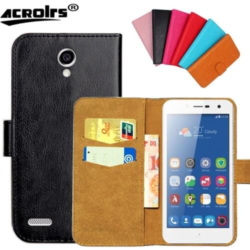 Original Case For ZTE Blade L7 L5 Plus L370 Case Flip Slots Leather Wallet Cases protective shell Cover Phone Bag