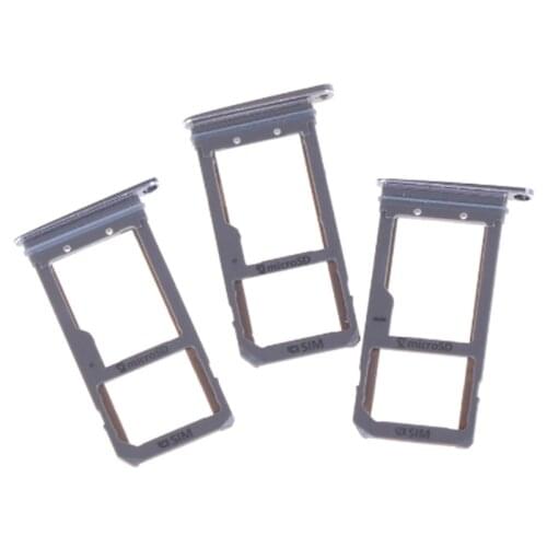 For Samsung Galaxy S7 G930V / G930F Reader Socket Slot Holder Dual SD SIM Card Tray