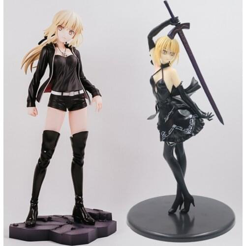 Anime Figure Action Figures Toy Toys Fate Grand Order Saber FATE The Holy Grail War Fate Stay Night PVC for Kids Children Resin