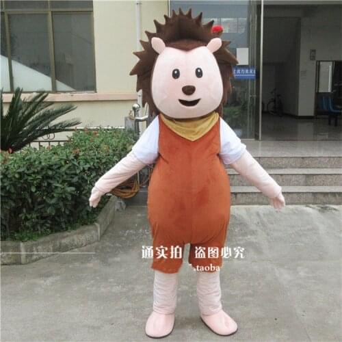 Customized Hedgehog Mascot Costume Adult Animal Cartoon Character Mascots Custome for Hallowen Carnival Party Advertising Event