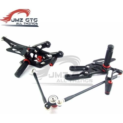Motorcycle CNC Adjustable Rear Set Rearsets Footrest Foot Rest For HONDA CBR1000RR 2004 2005 2006 2007