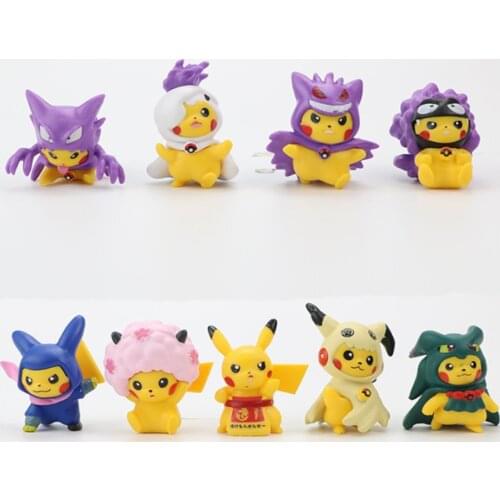 New 45PCS Gas Gen Mim Cosplay Pik 2” 5CM PVC Action Figure Toy