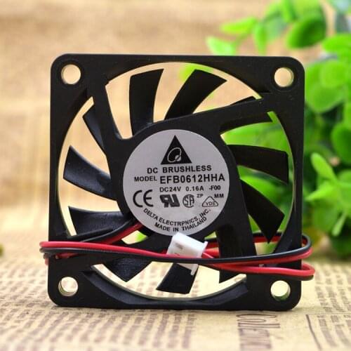 Brand new original 6CM 24V 0.16A 6010 EFB0624HHA inverter thin fan