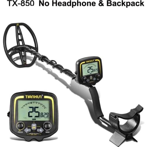 Metal Detector Underground Professional Depth 2.5m Search Finder Gold Detector Treasure Hunter Detecting Pinpointer Waterproof