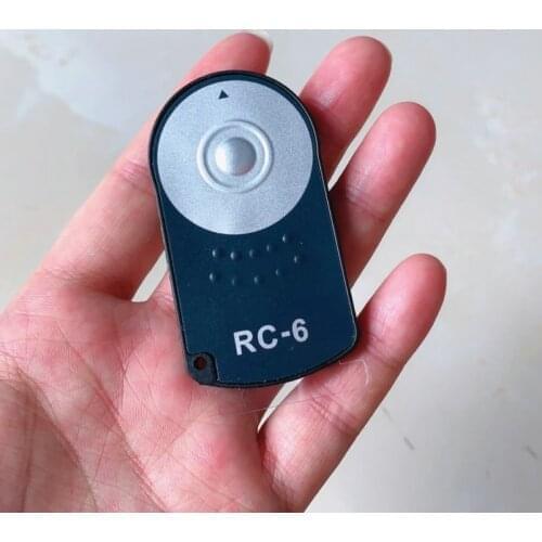 10-100pcs Camera Wireless Shutter RC-6 Remote Control For Canon 600D 70D 700D 60D5D2 5D3 7D with Battery