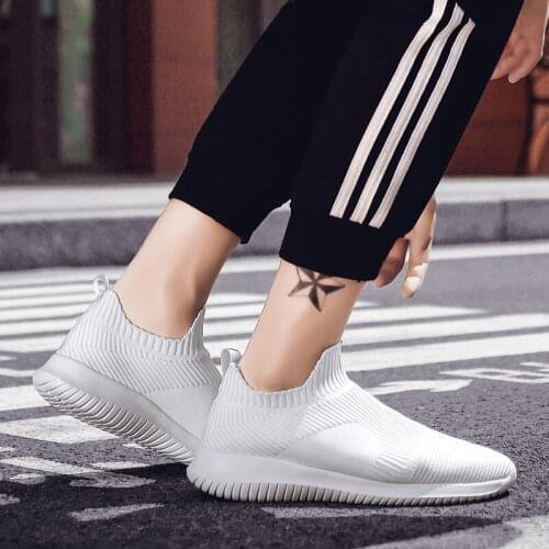 Sport Casual sneakers-mens Sneakers zapatos slip gym mens de white male Fashion s sale mesh hombre sports informales fashion 39