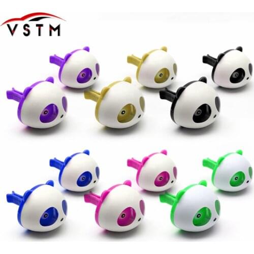 Car Styling Car Accessories Newest 2 PCS Cartoon Panda Cute Perfume Car Pink Air Freshener Perfumes 100 Originais for Cars