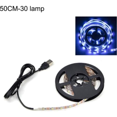 LED Strip Light Lights Diode Flexible Neon Ledstrip Ribbon PC Desk Screen Home Decor 5V USB Lighting RGB Tape Lamp