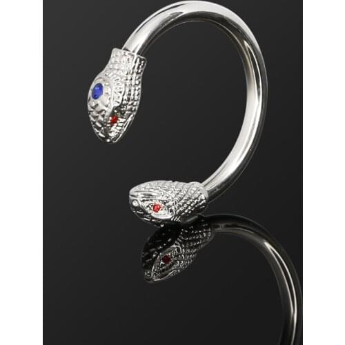 Snake Cock ring Chain GLANS RING Stainless Steel Male Sex Ring Stop Premature Ejaculation Erection Cock Cage,Fetish toys