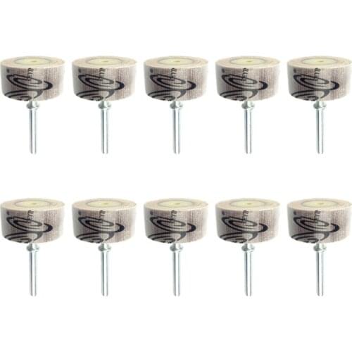 1PCS KEYING Dremel Accessories Grinding Wheel 6Shank 40mm*25mm 100# Abrasive Tools Sandpaper Rust Removal Polishing Tools