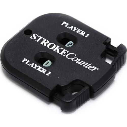 1pc black color 5.5cmx5cm Mini handy golf count shot stroke putt score counter two digits scoring keeper