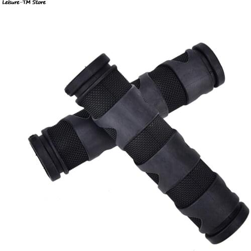 2Pcs/Set BMX MTB Bicycle Rubber Grips Cycling Mountain Bicycle Scooter Bike Handle Bar Rubber Soft End Grip Hot Selling