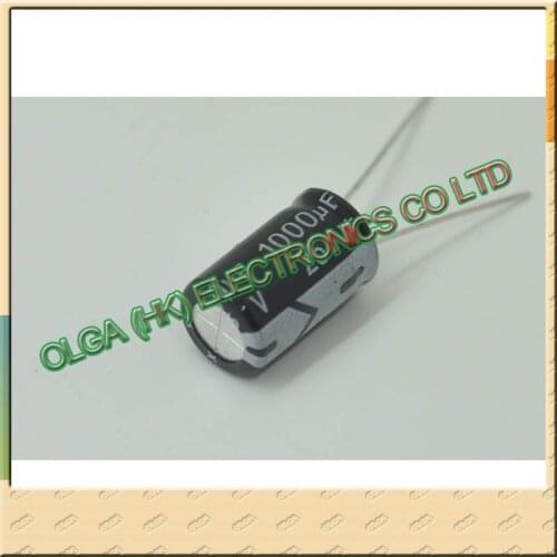 25v1000uf high quality supply electrolytic capacitors 1000 University of Florida 25v volume 10*17 mm Accuracy: 20