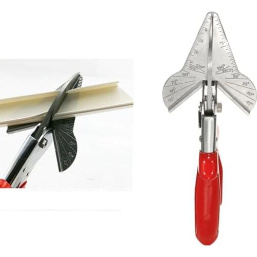 45-120 Degree Multi Angle Mitre Siding Wire Duct Cutter PVC PE Plastic Pipe Hose Scissor Cut Housework home decor Plumbing Tool