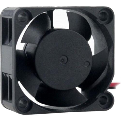 5PCS Gdstime 12V DC 40X40X20MM 2Pin Brushless Fan with Ball Bearing 4010B Mini 4cm Cooling Fan