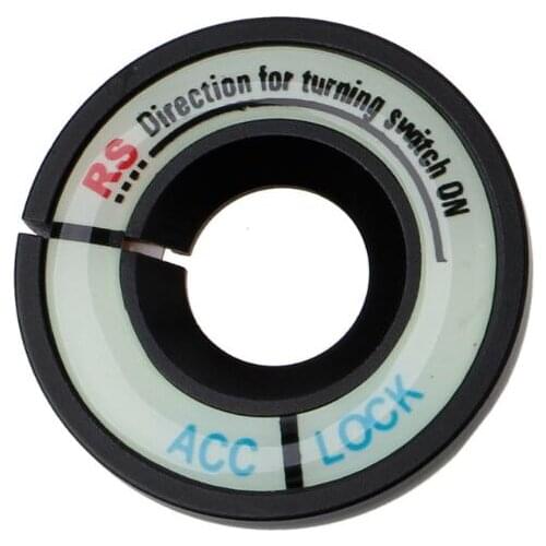 Car Luminous Ignition Key Hole Ring Switch Decor Sticker