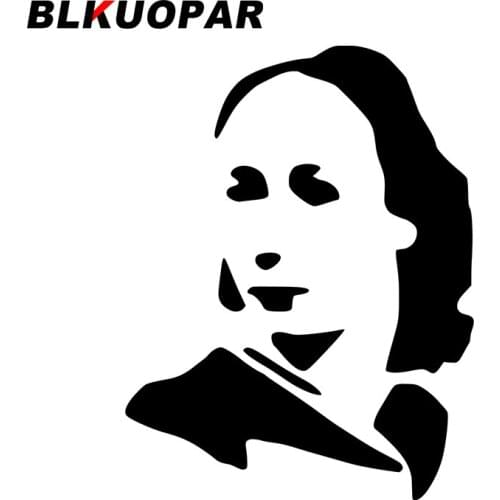 BLKUOPAR for Feminism Personality Car Stickers Vinyl Decals Motorcycle Surfboard Waterproof Windshield Sunscreen Custom Printing