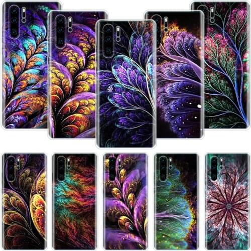 Mandela Flower Art Feather Phone Case For Huawei Honor 10 9 20 9X 8A 8X 8S 7A 7X Lite Pro 10i 20i Y5 Y6 Y7 Y9 2019 Cover Coque