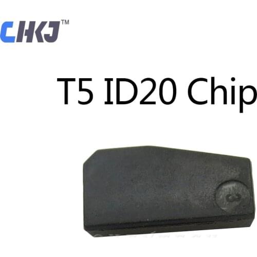 CHKJ 1PC Transponder Chip T5 ID20 Blank Carbon T5 Cloneable Chip Copy to ID 11 12 13 33 T5 For Auto Car Key