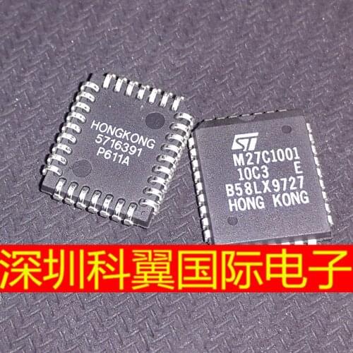 In Stock 100% New&original M27C1001-10C3 PLCC-32 IC