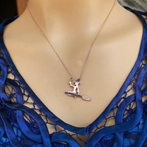 Halloween 925 Silver Necklace