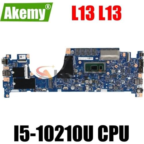 LAR-1 MB 18834-1M For Lenovo ThinkPad L13 L13 Yoga laptop motherboard With I5-10210U CPU RAM:8GB mainboard 100% fully tested