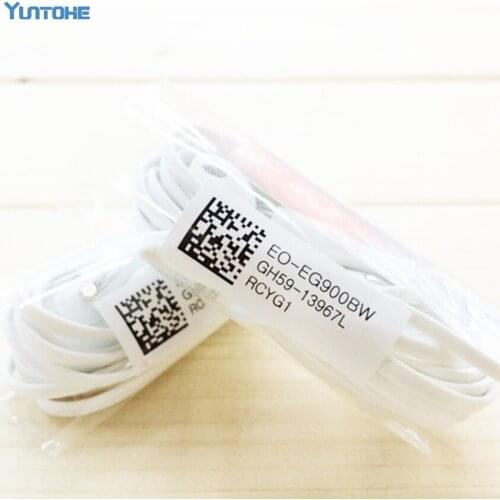 Wholesale 100pcs/lot earphone in-ear 3.5mm With Volume Control with Mic For Samsung Galaxy s6 edge S7 s5 s4 s3 note 5 4 3