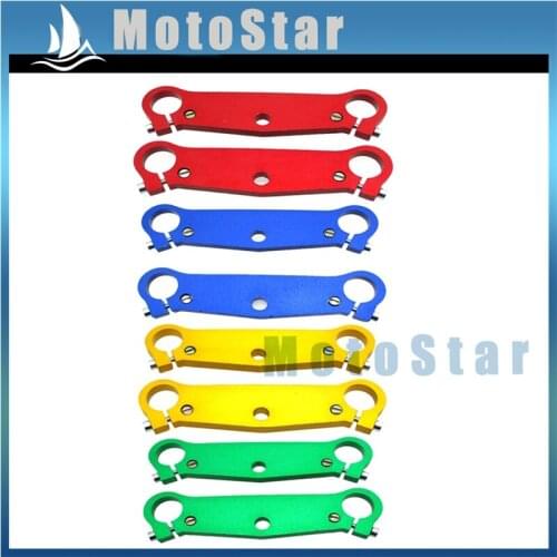Front Fork Triple Tree Clamps Plate For Chinese 2 Stroke 47cc 49cc Mini Moto Pocket Bike Cags Mx-3 GP-RSR MTA1 MTA2 A1 A2 A3
