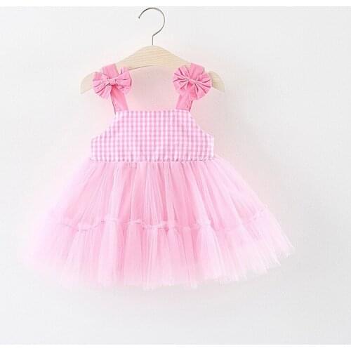 Baby Girl Dress Baby Summer Bows Dress Baby Girl Clothes Newborn Girl Birthday Princess Dress