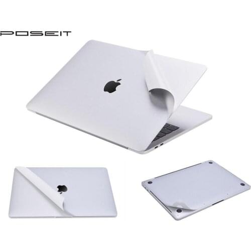 Full Silver Outside protector Guard Cover Case Skin For 2016 New Apple MacBook Touch bar 13 15 (model : A1706/A1708/A1707)