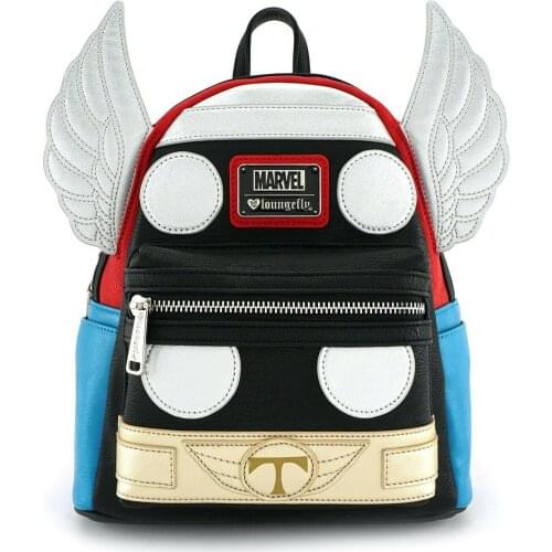 Marvel Marvel Surrounding Avengers Thor Schoolbag Anime Backpack Male And Female Students Trend Casual Backpack