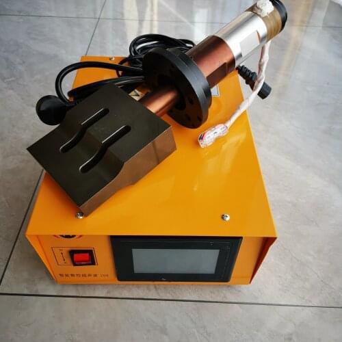 20K 2600W 2000w transducer with 110x20mm mold flange Ultrasonic Transducer Generator welding machine for mask ear loop welder
