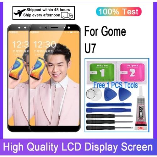 Mobile Phone LCD 5.99" inch For Gome U7 LCD Display Touch Screen Glass Digitizer Assembly Repair