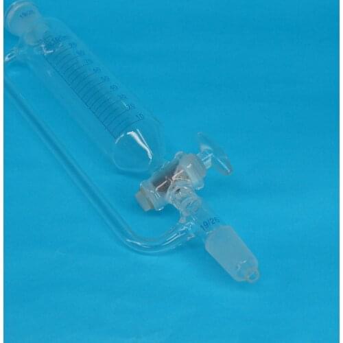 100ml 19/26 Joint Lab Pressure Equalizing Drop Funnel Column With Glass Stopcock