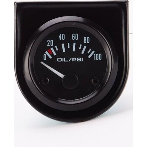 12V Digital Electric Oil Pressure Gauge Sensor Universal 52mm