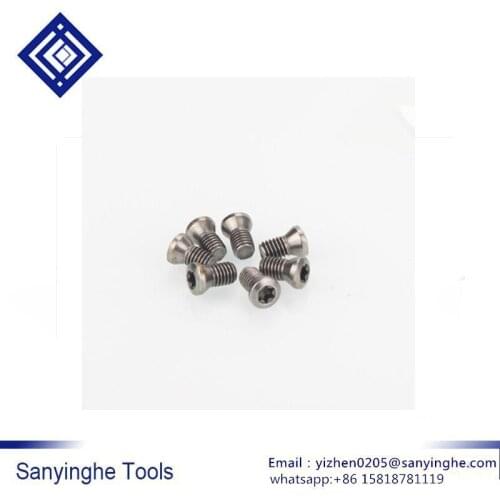 20 pcs/lots High-strength M2.5/M3/M4/M5 12.9 level CNC shank tool holder screw plum Knife handle blade screw