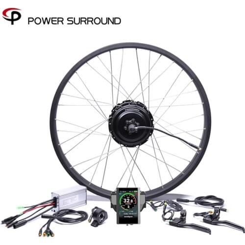 2020 Color display Waterproof 48v750w Bafang Fat Rear Electric Bike Conversion Kit Brushless Motor Wheel With 20'' 26''rim