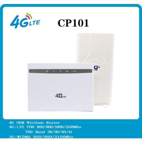 Unlocked 4G OEM Wireless Router With Antenna 300Mbps 4G LTE CPE WIFI ROUTER Modem with Sim Card Slot PK B315,B593,B525,E5186